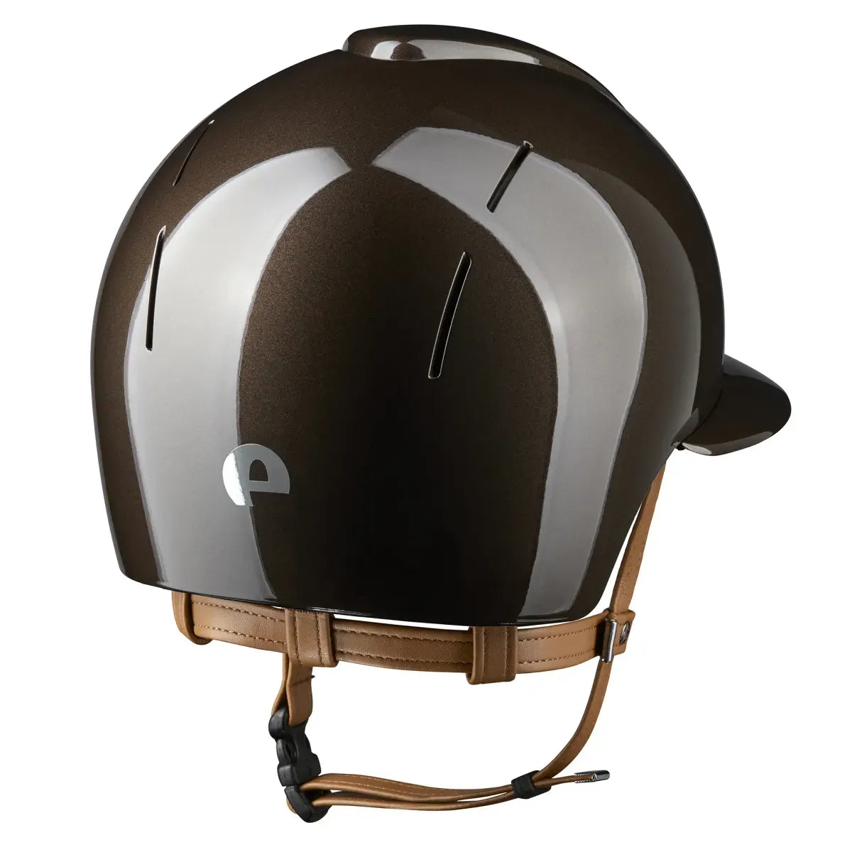 KEP smart Nova metal polish polo brim with brown strap
