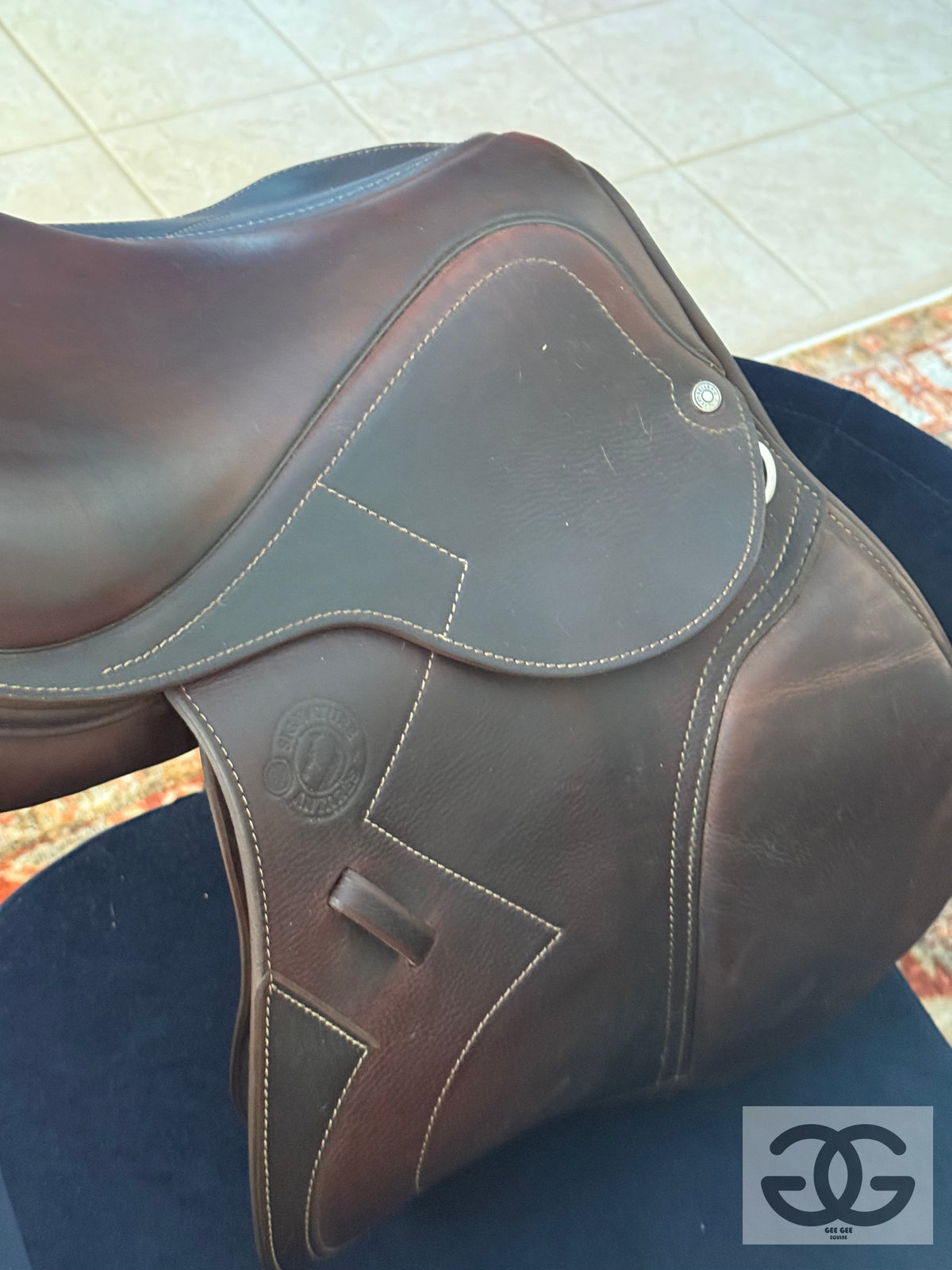 Antares Jumping saddle 17 A02 2A Blp2