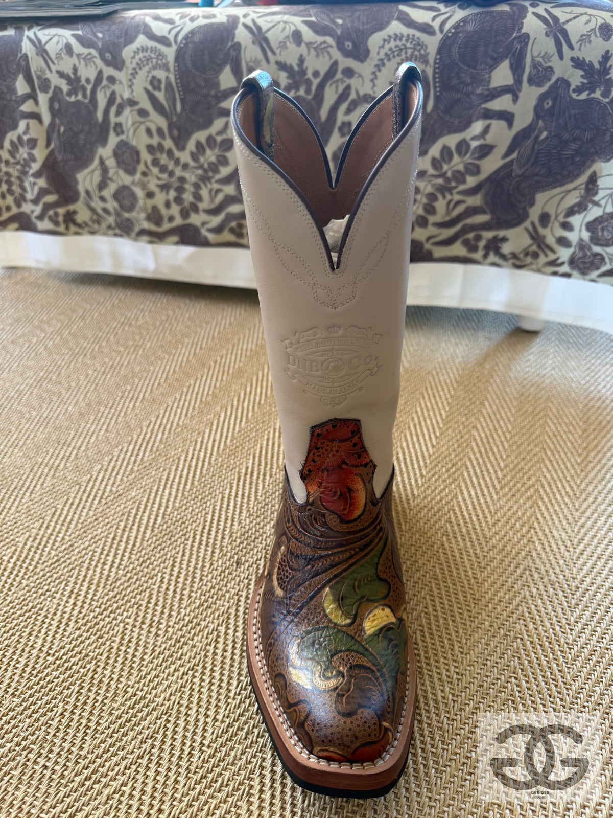 DeNiro Roper 750 western boot customized