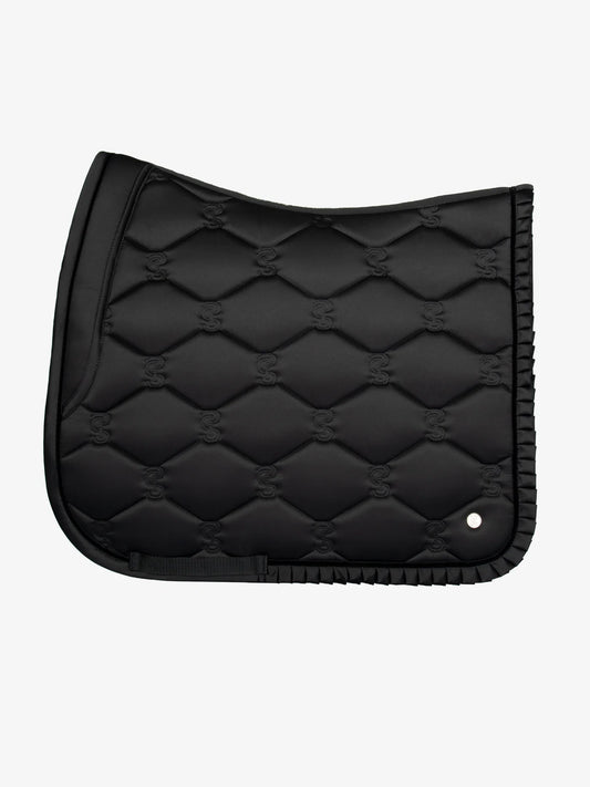 PS OF SWEDEN Saddle Pad Dressage Ruffle Black