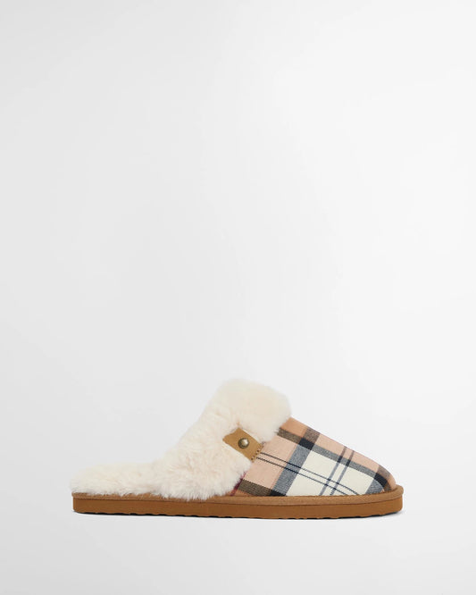 Barbour Claudia Tartan Mule Slipper