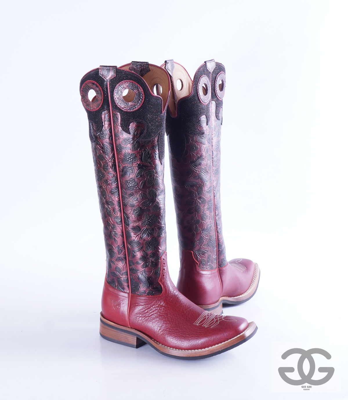 DeNiro Buckaroo Western boot customised