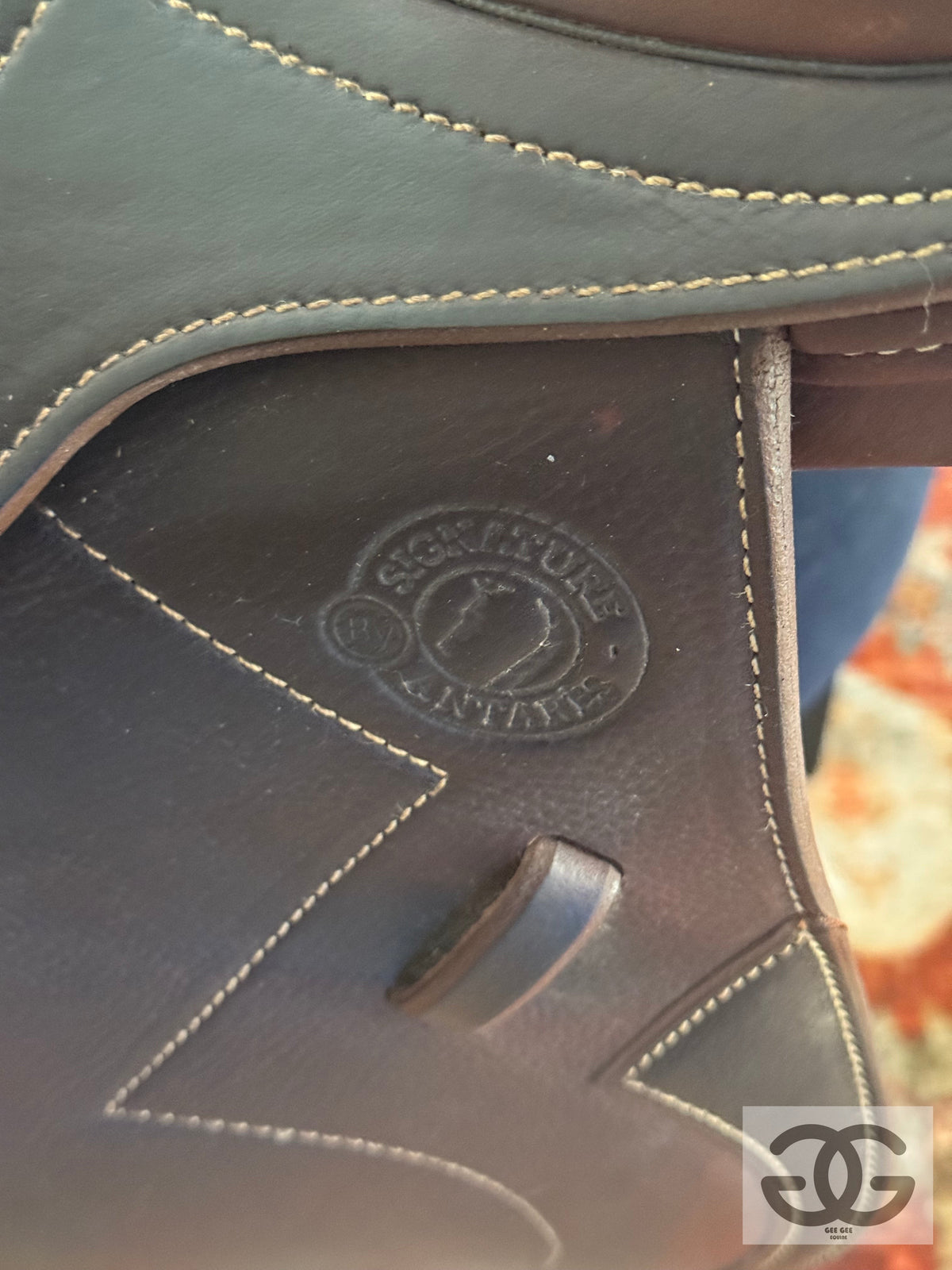 Antares Jumping saddle 17 A02 2A Blp2