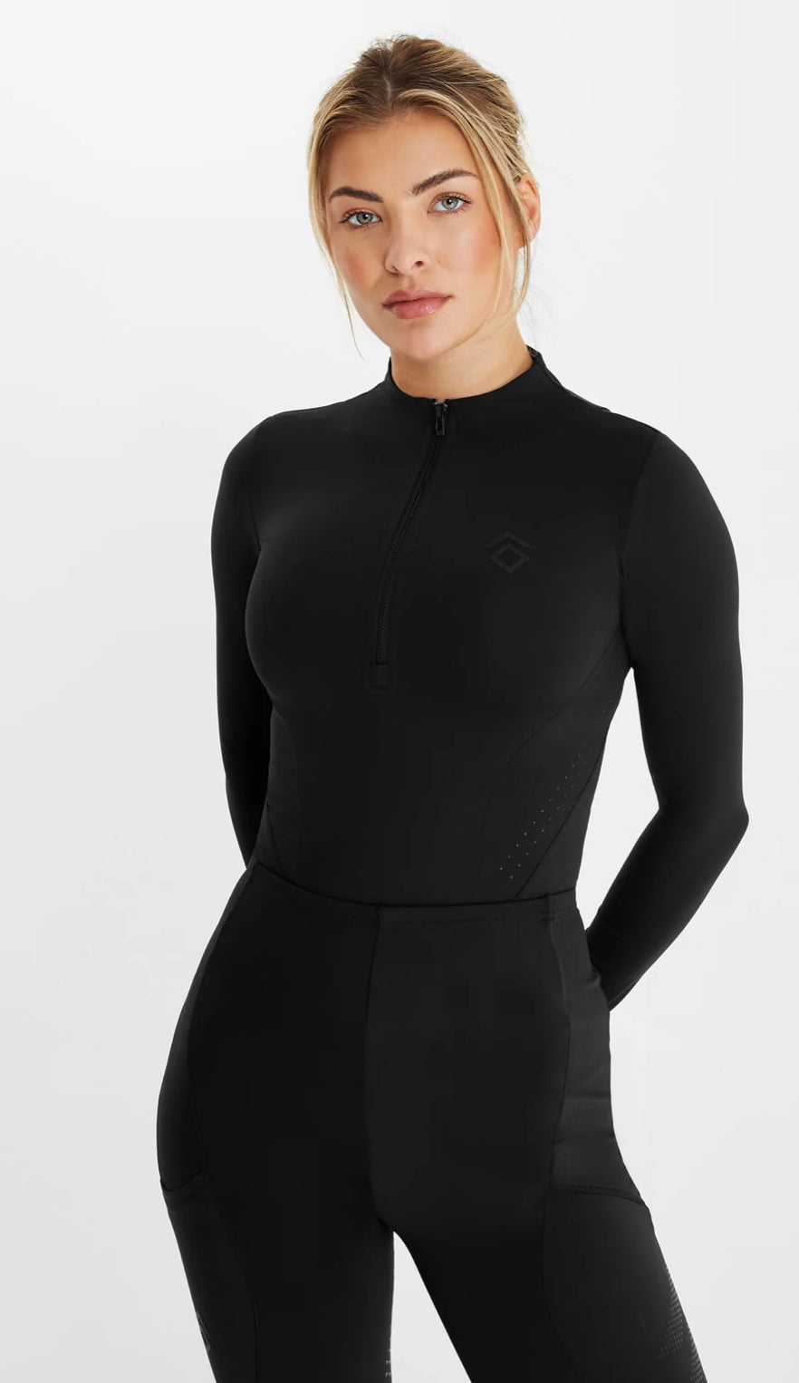 Aztec Diamond Core Base Layer in Black: Essential Riding Undergarment - Gee Gee Equine 