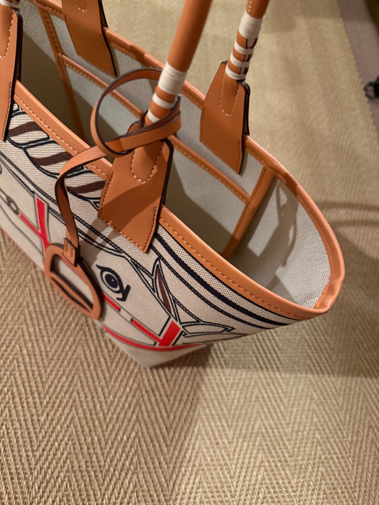 Gee Gee Tote bag with horse head