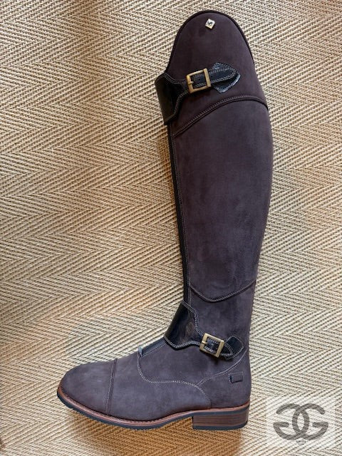 DeNiro brown suede Tall boot SALE