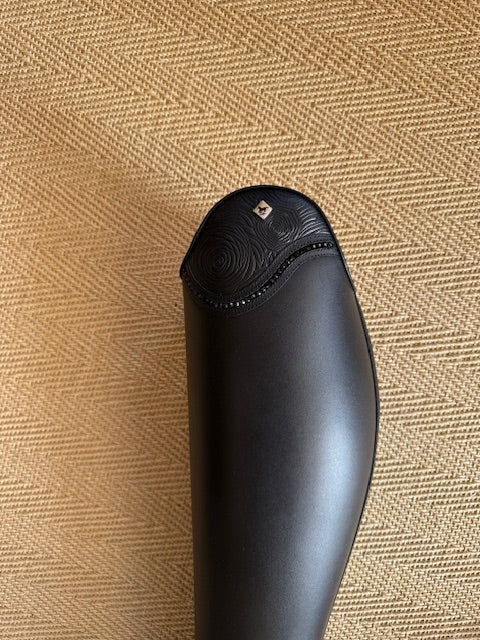 DeNiro Raffaello Dressage Custom Tall Boot black swarvoski