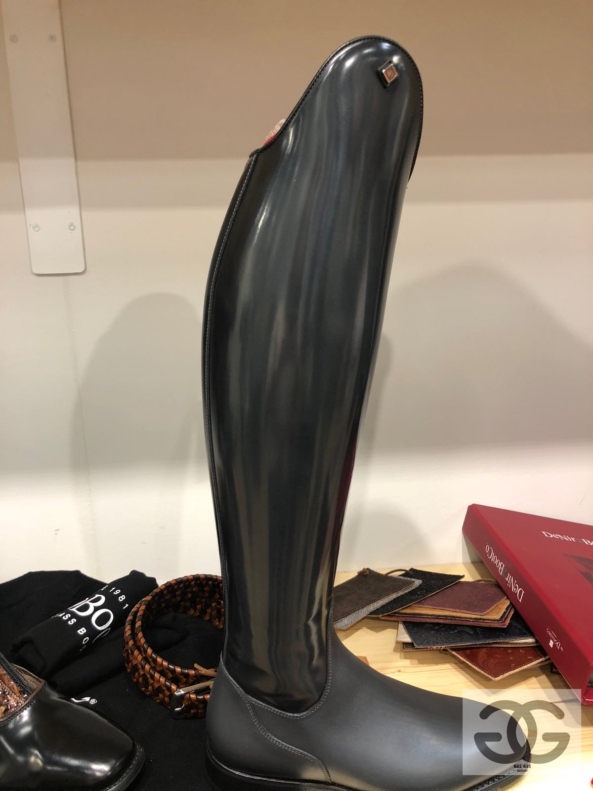 DeNiro Bellini Dressage boot brushed - Elegant Dressage Footwear - Gee Gee Equine