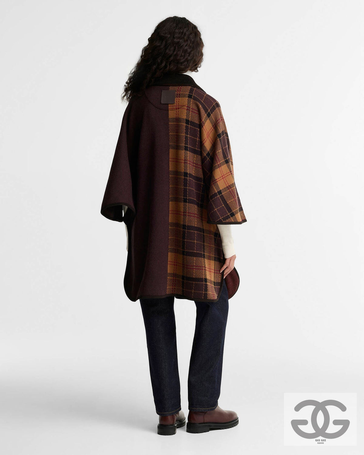Barbour Elva Wool-Blend Cape