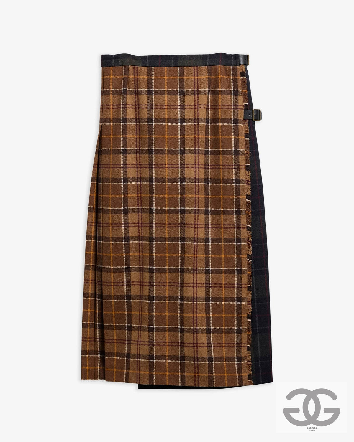 Barbour Hazelwood Tartan Midi Skirt