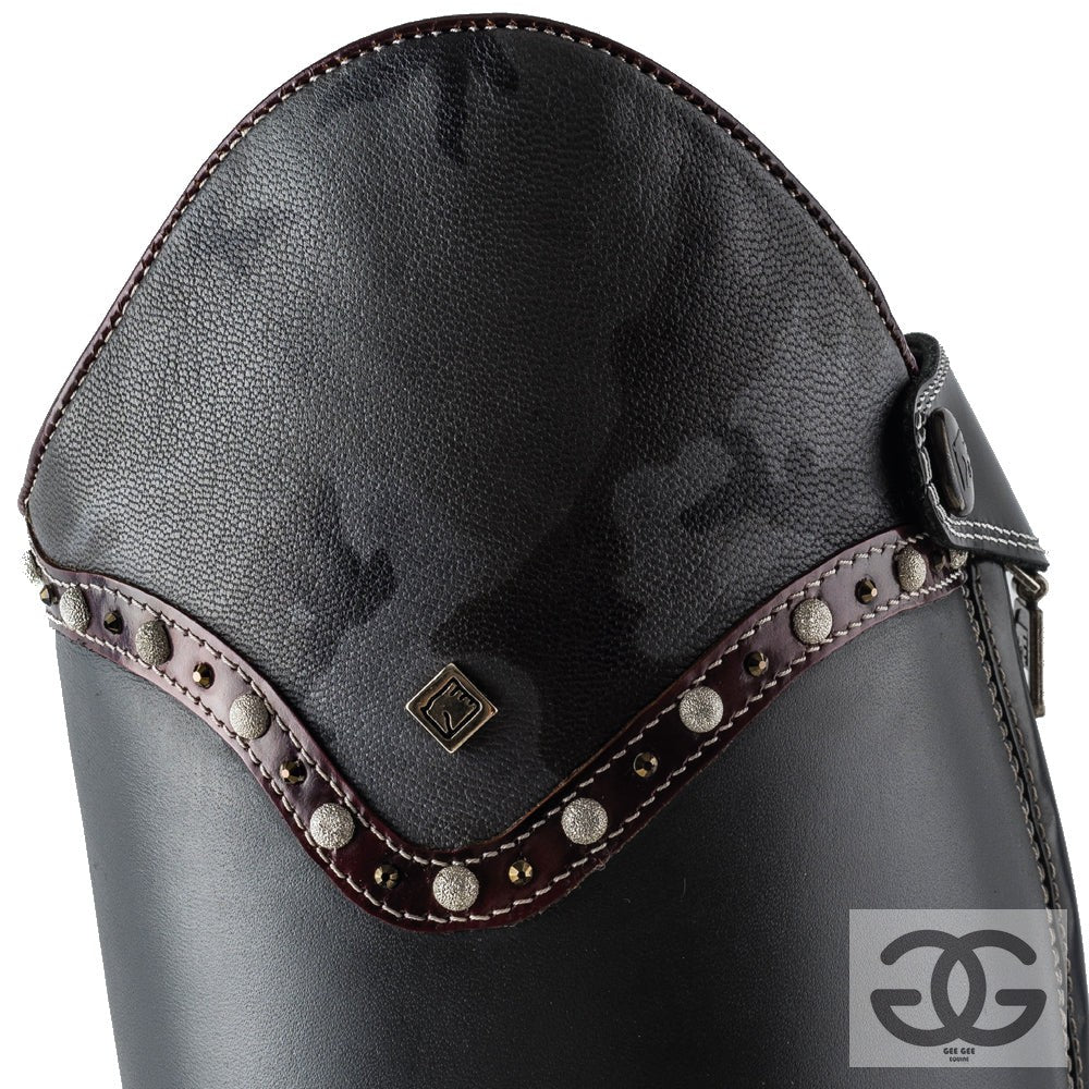 Deniro Savage Purple Camouflage Tall Boot
