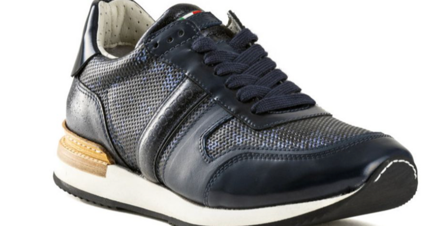 DeNiro Intreccio sneaker blue