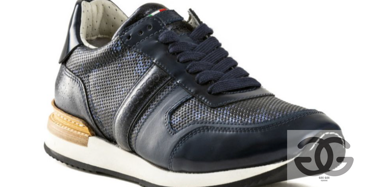 DeNiro Intreccio sneaker blue