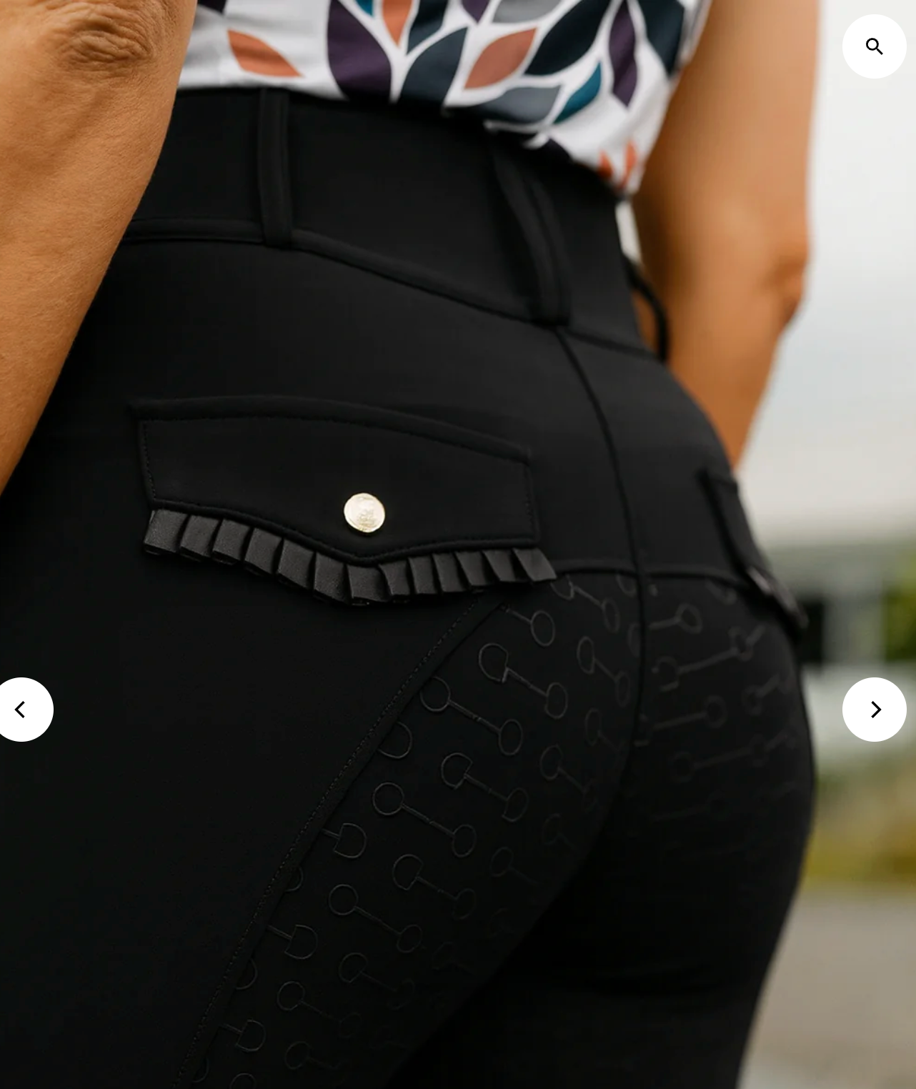 Novella Ruffle Breech Black