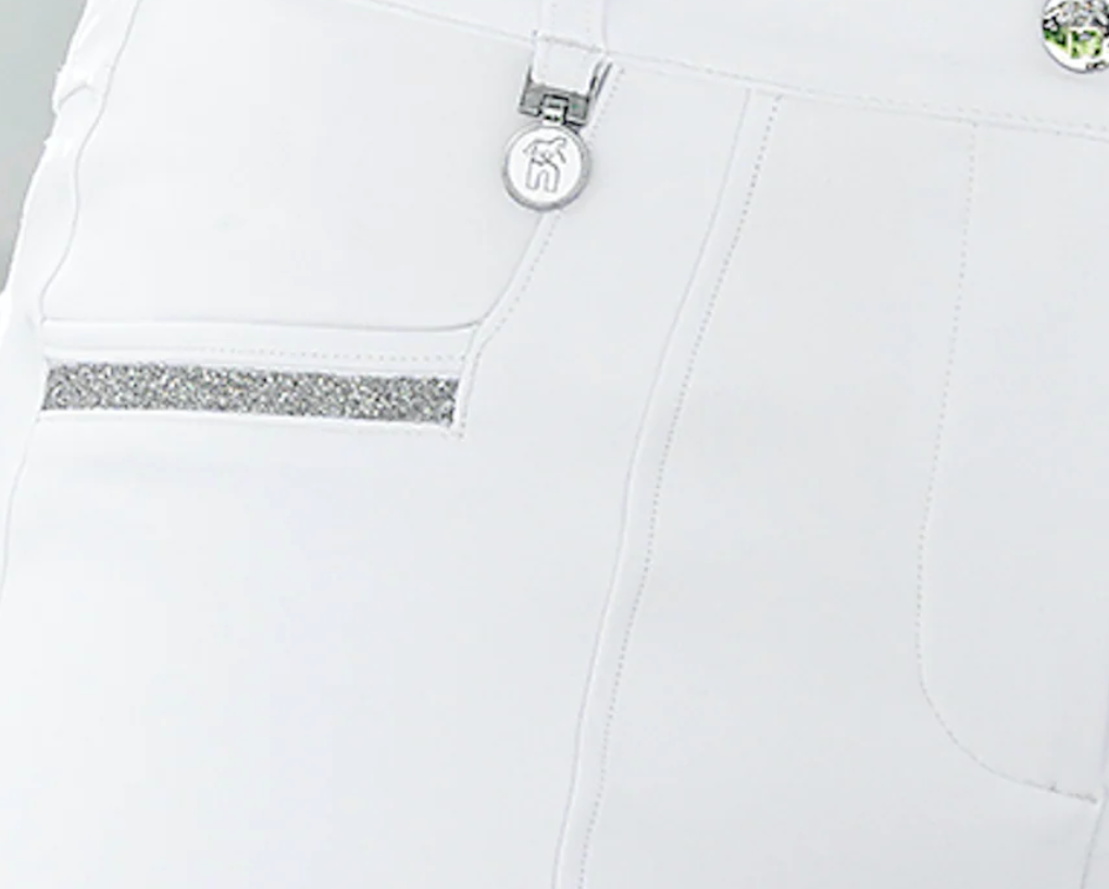 Novella White Show Breech full seat