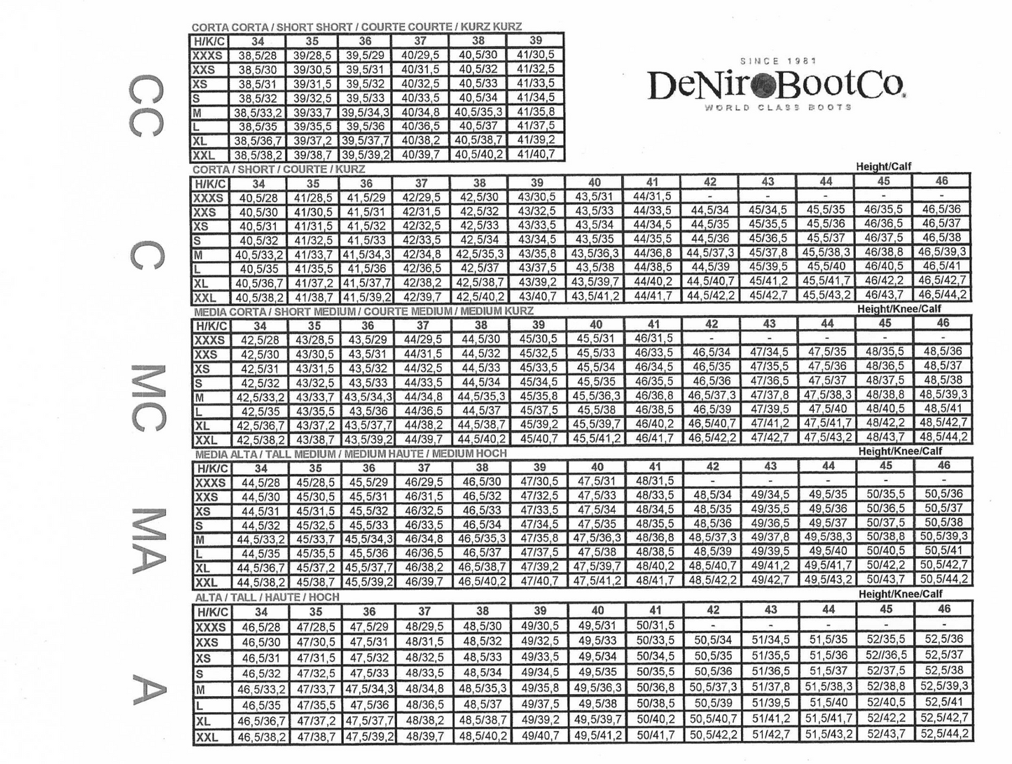 DeNiro Salento Festosa Tall Boot