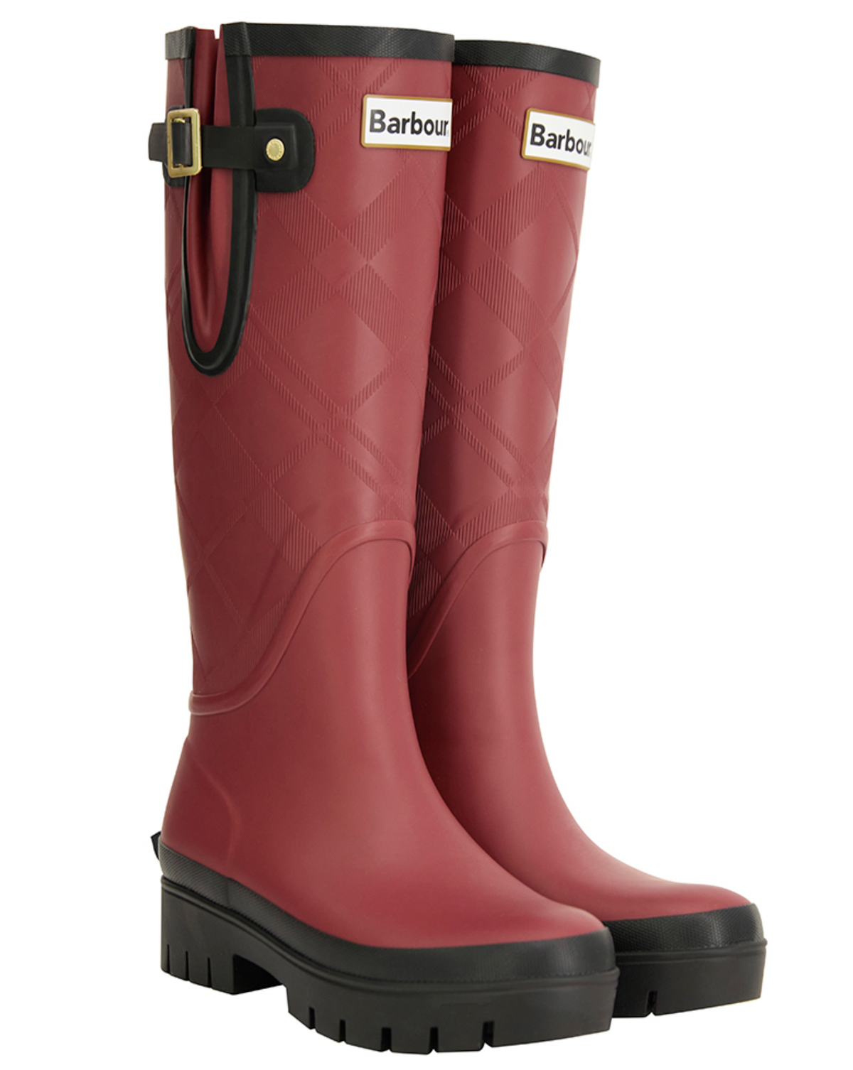 Barbour Leighton Tartan Wellingtons