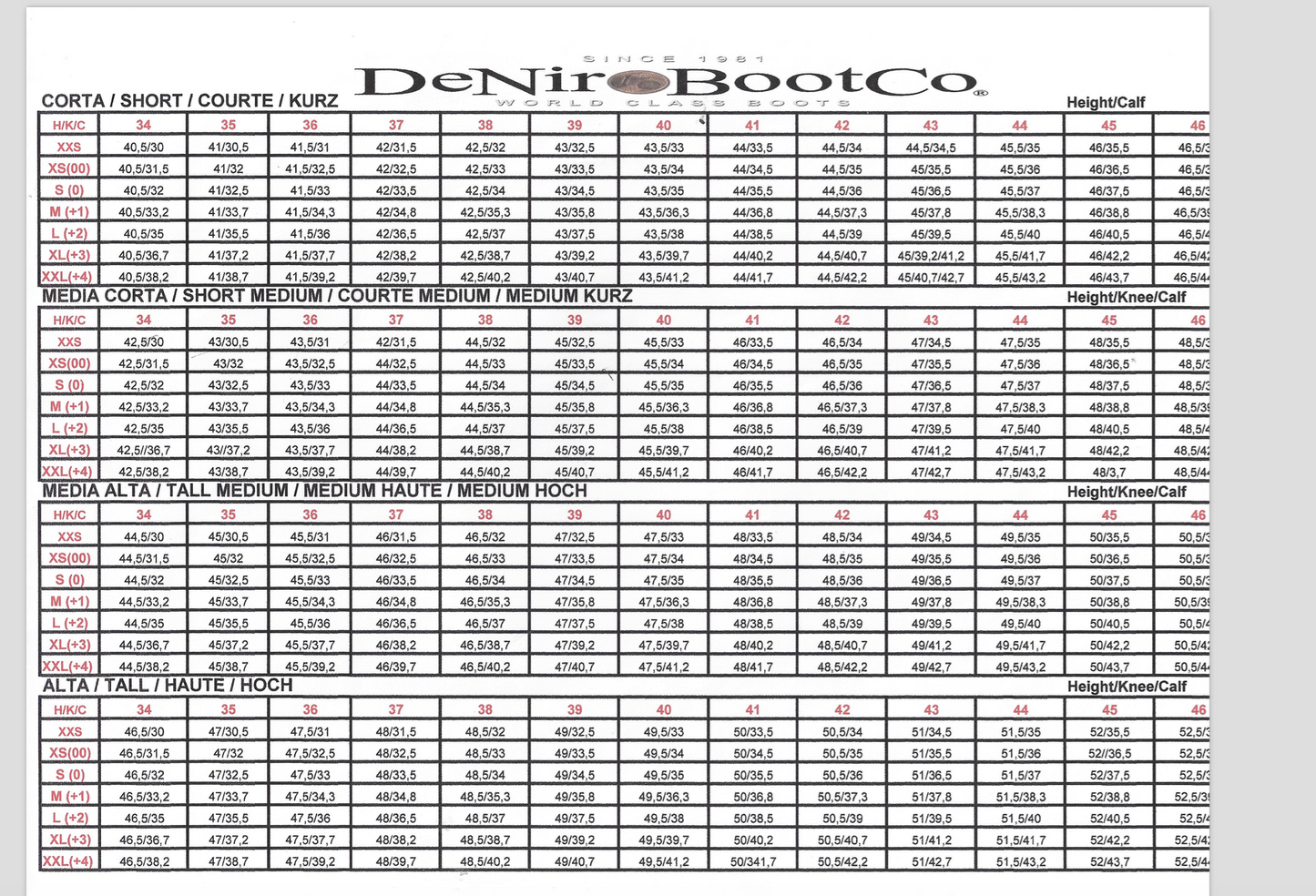 Deniro Dressage Tiziano Tall Boot