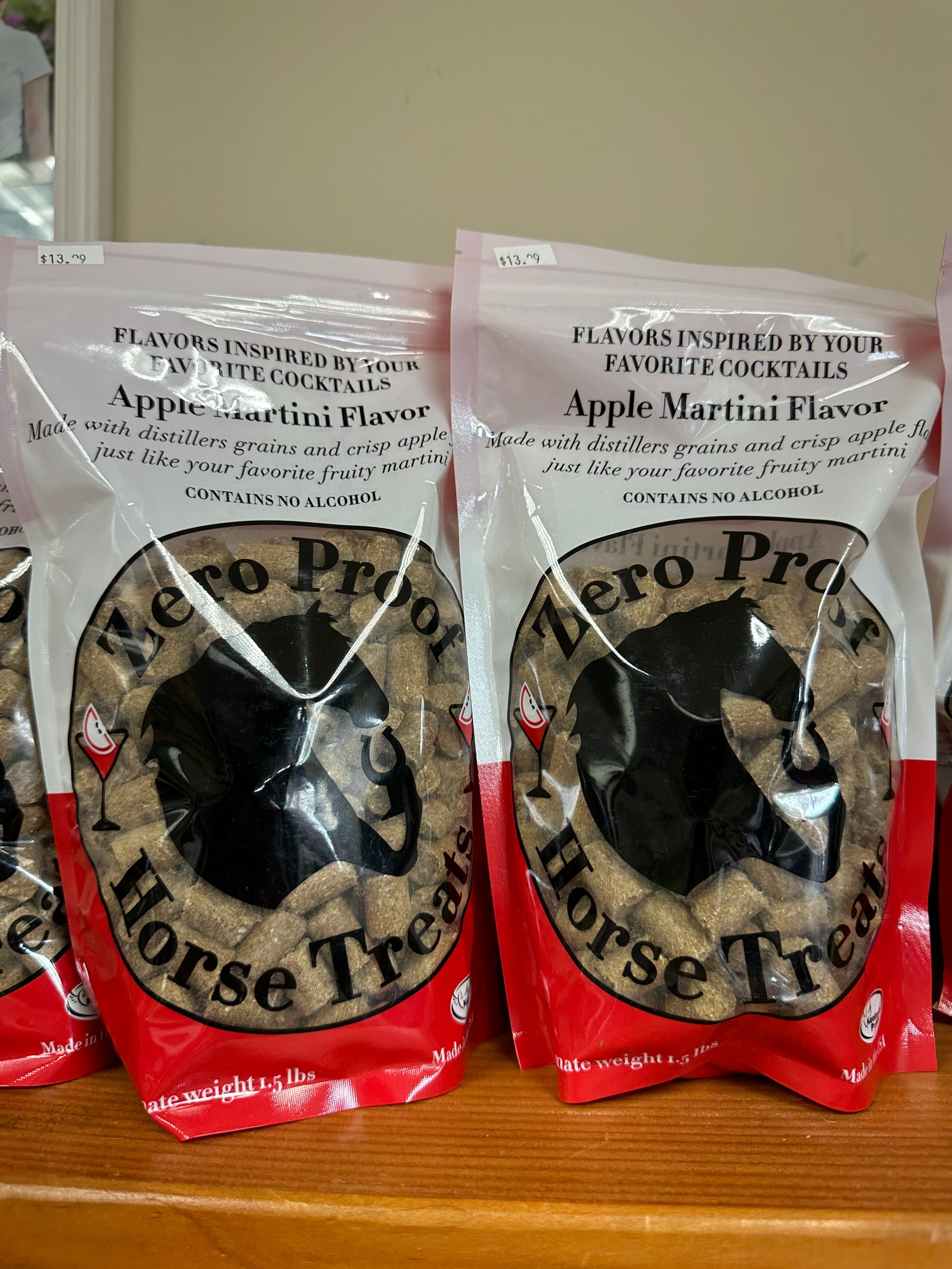 Zero Proof Horse Treats Apple Martini