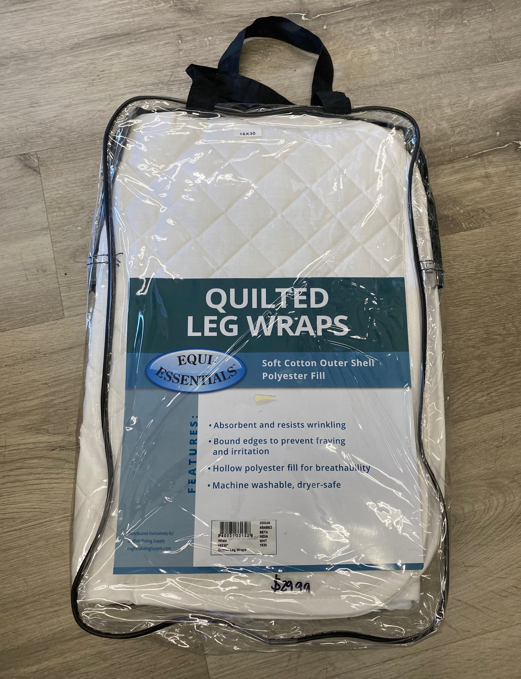 Equi-Essentials Quilted Leg Wraps