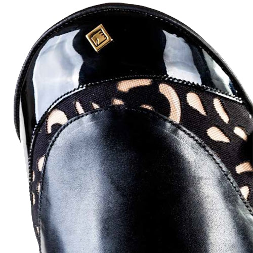 Deniro Vanita in Nero Dune Tall Boot