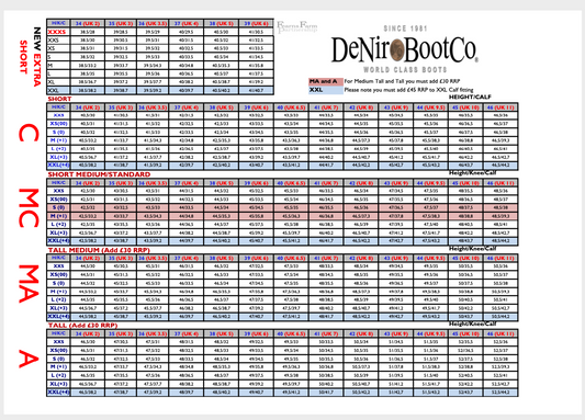 DeNiro Bellini Dressage Boot brushed