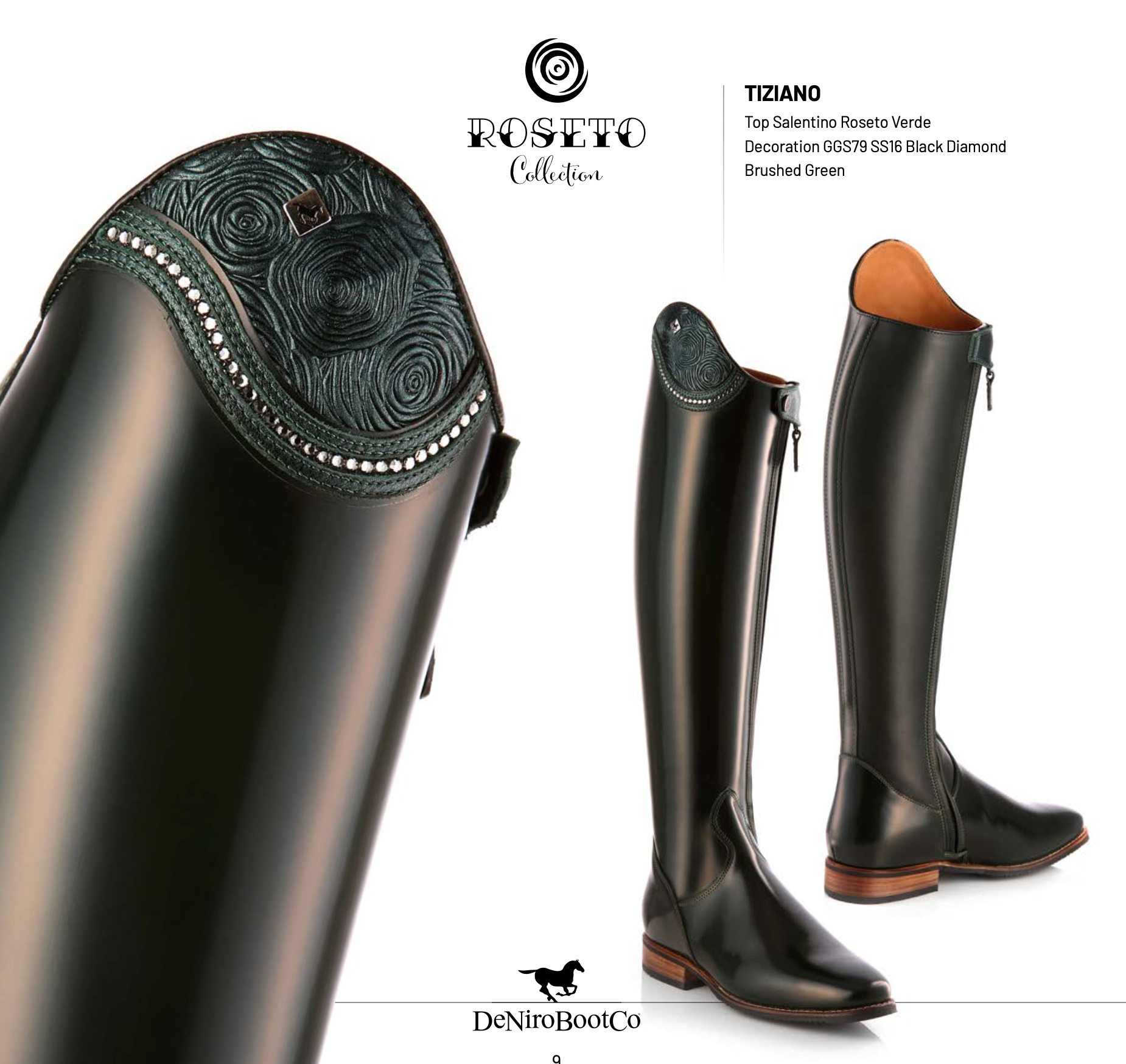 DeNiro Tiziano Dressage boot in stock SALE $350 off