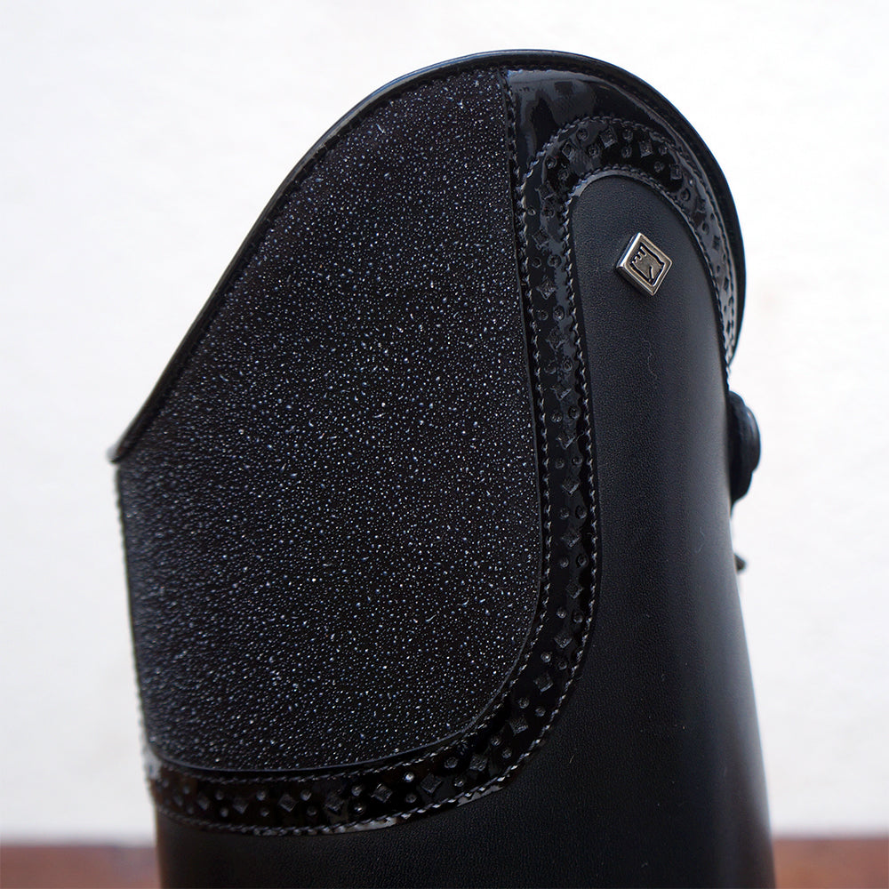 Deniro Tall Boot S2601 Top Milano in Stardust Black