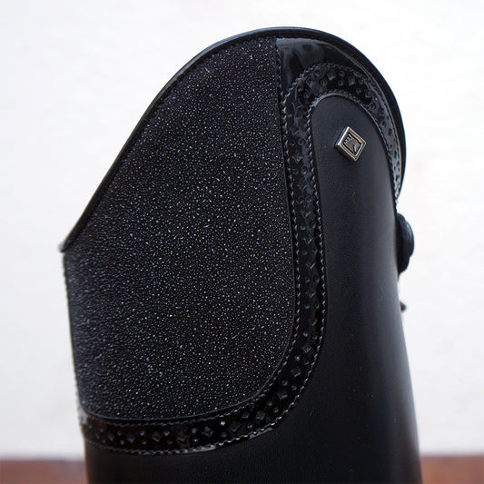 Deniro Tall Boot S2601 Top Milano in Stardust Black