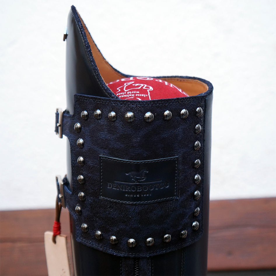 Deniro S5601 Big Stud Strap Tall boot