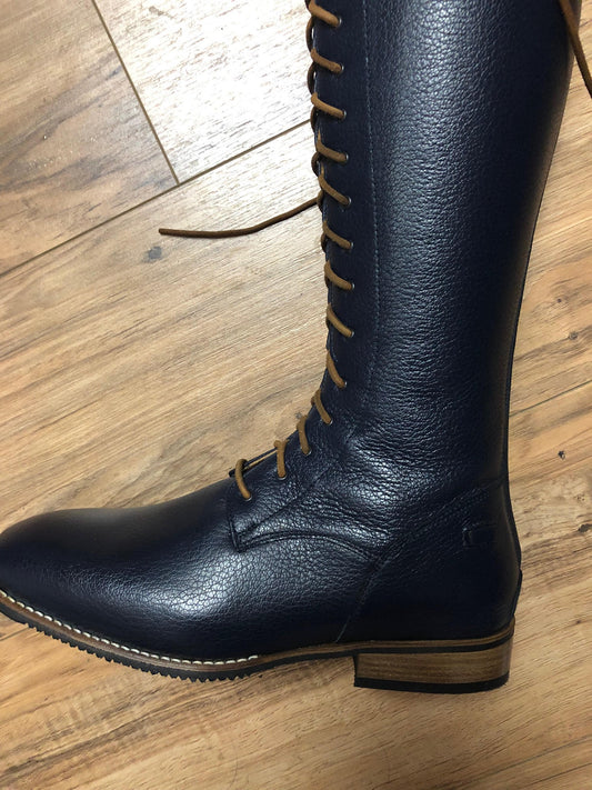 Deniro Lace Caprice leather tall boot