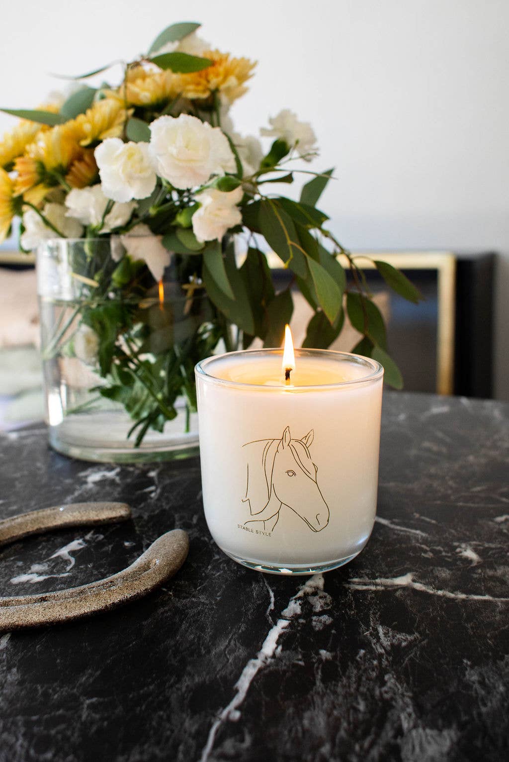 Stable Style Horse Soy Wax Candle - Spirit 