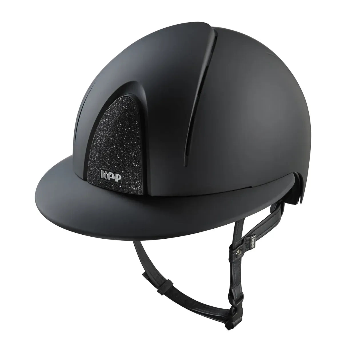 kep smart nova textile polo peak star black helmet