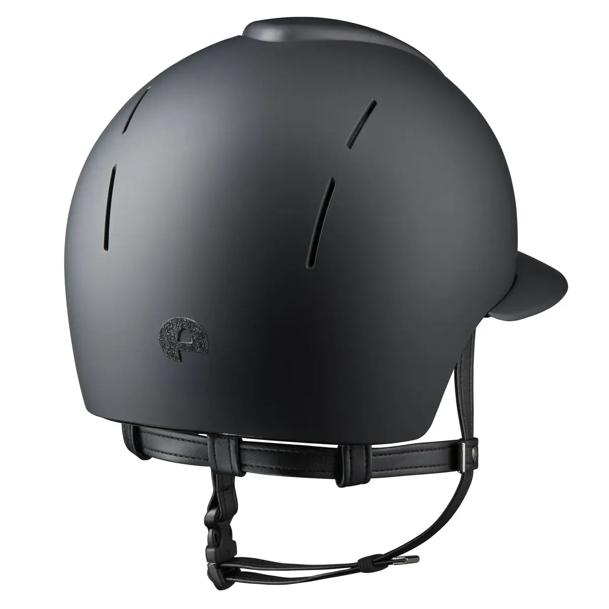 kep smart nova textile polo peak star black helmet