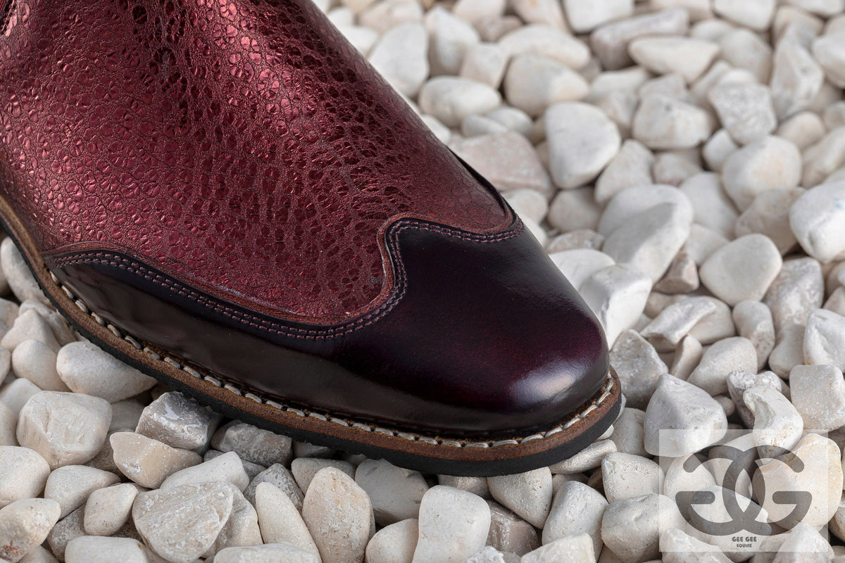 DeNiro Paddoc kboot  Burgundy