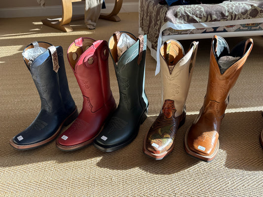 DeNiro Roper western boot