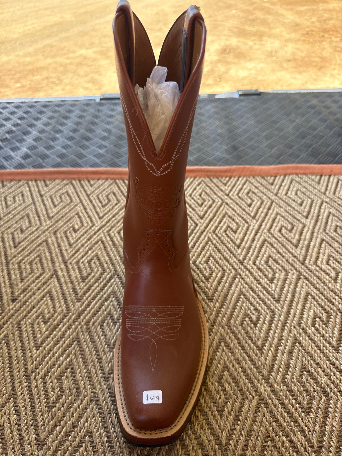 DeNiro Roper western boot