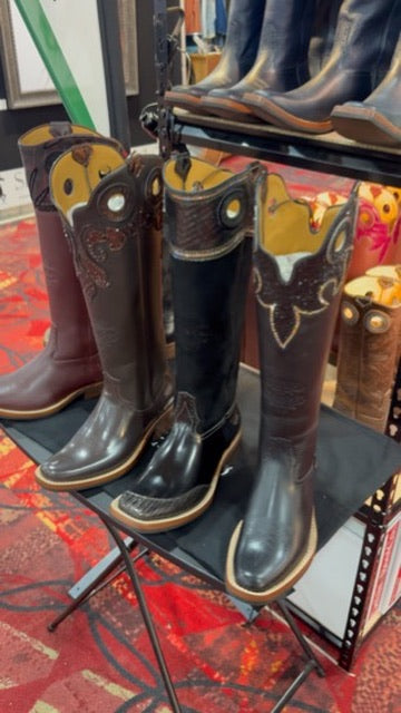 DeNiro Roper custom swarvoski western boot