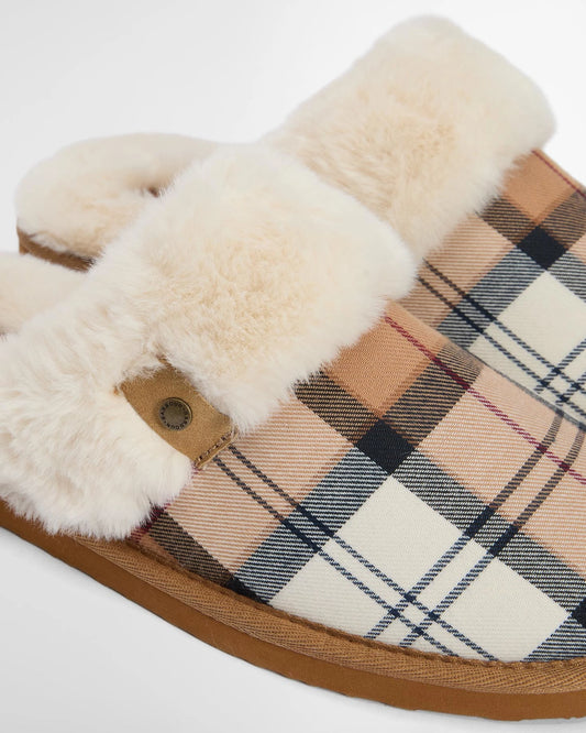 Barbour Claudia Tartan Mule Slipper