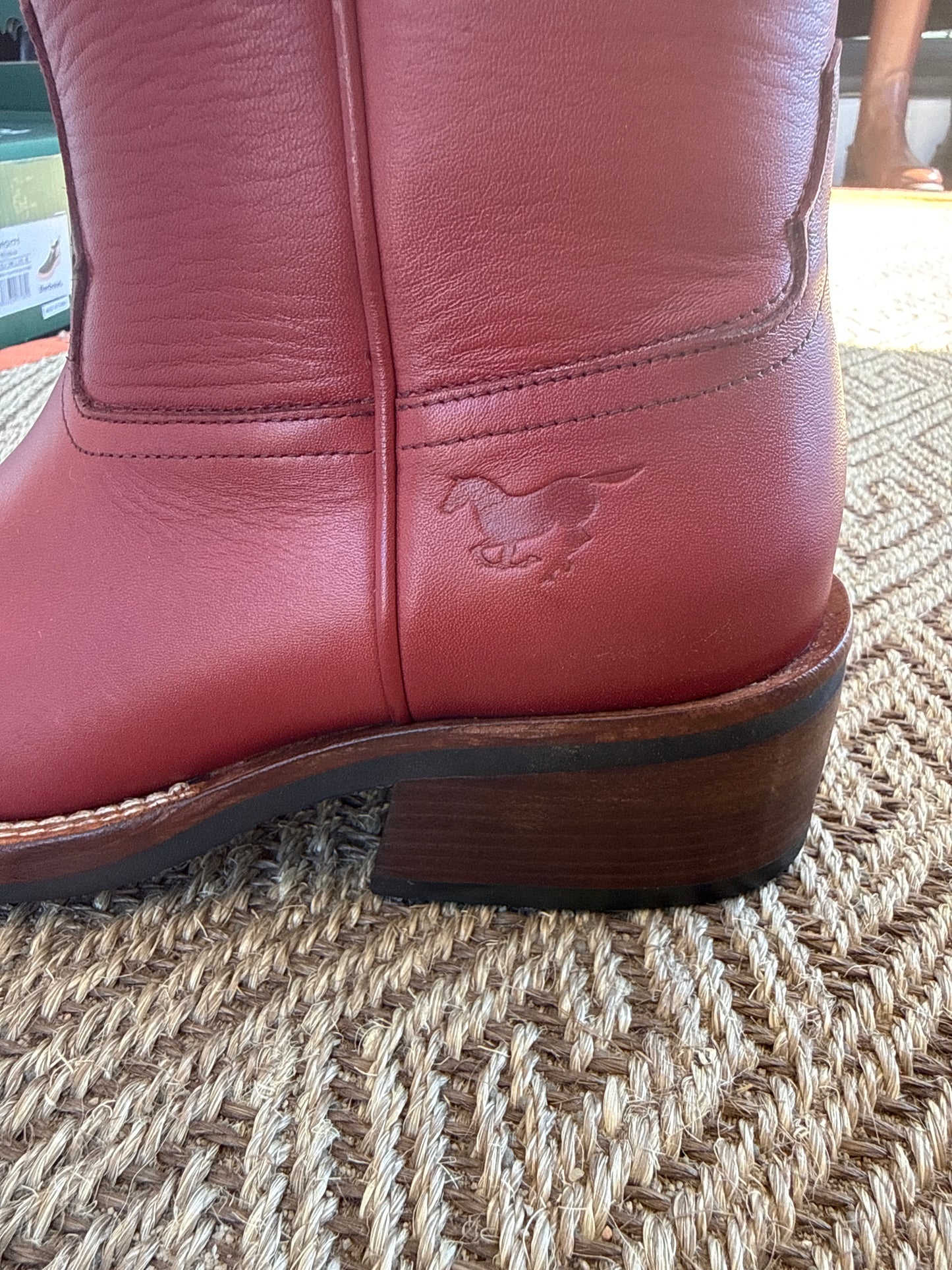 DeNiro Roper 750  western burgundy boot in stock