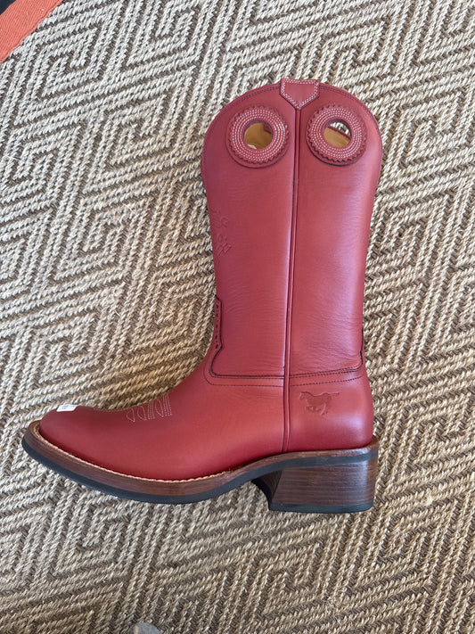 DeNiro Roper western burgundy boot