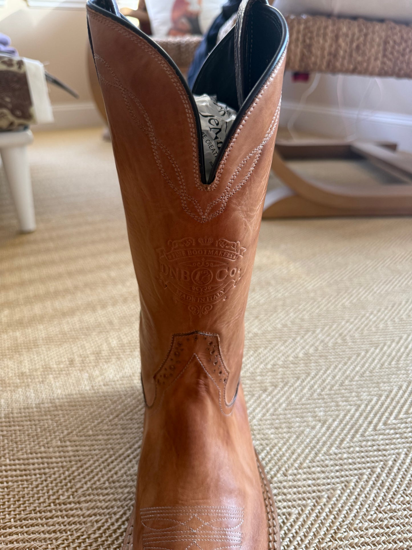 DeNiro custom western boot