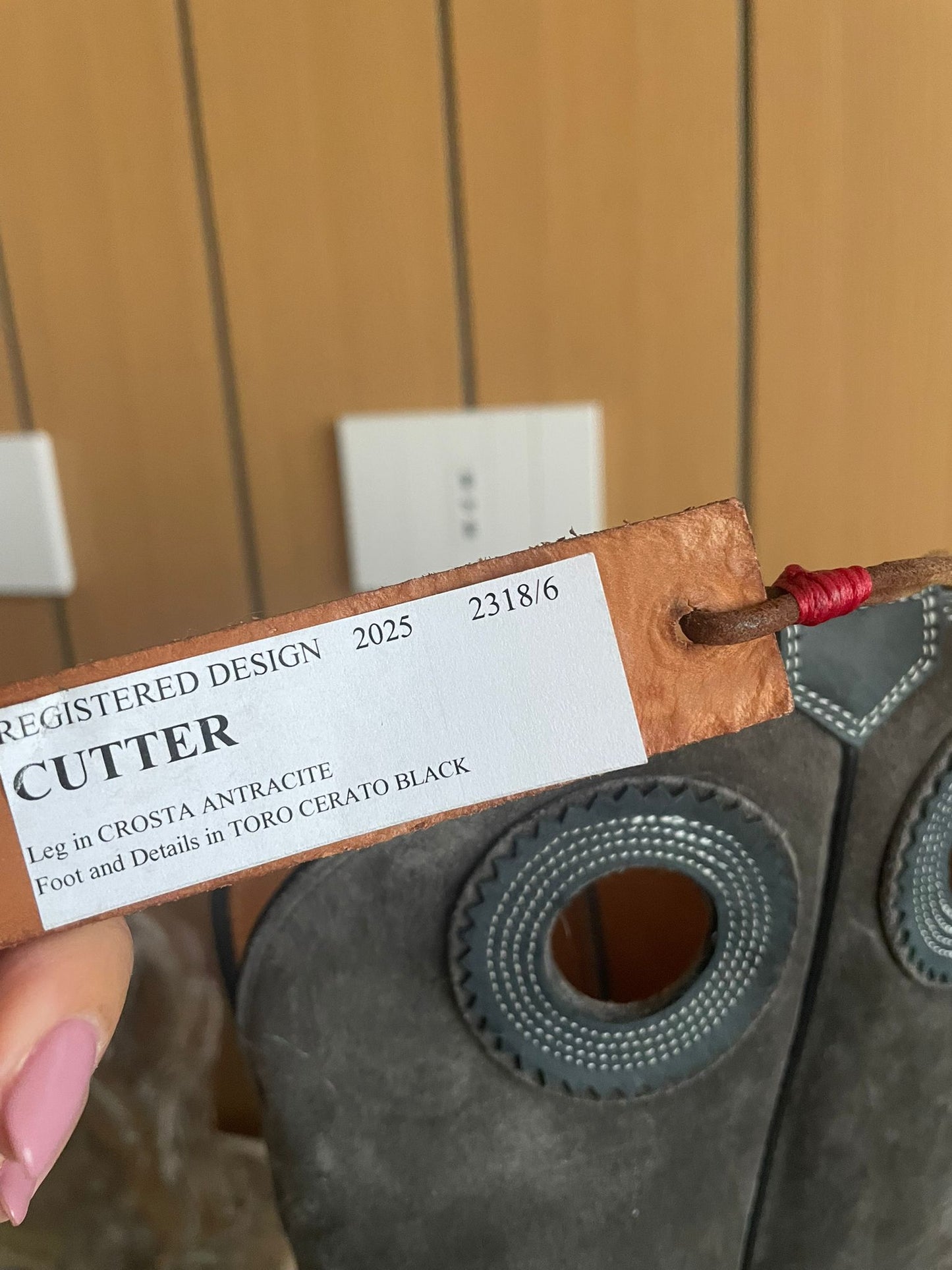 DeNiro western Cutter boot