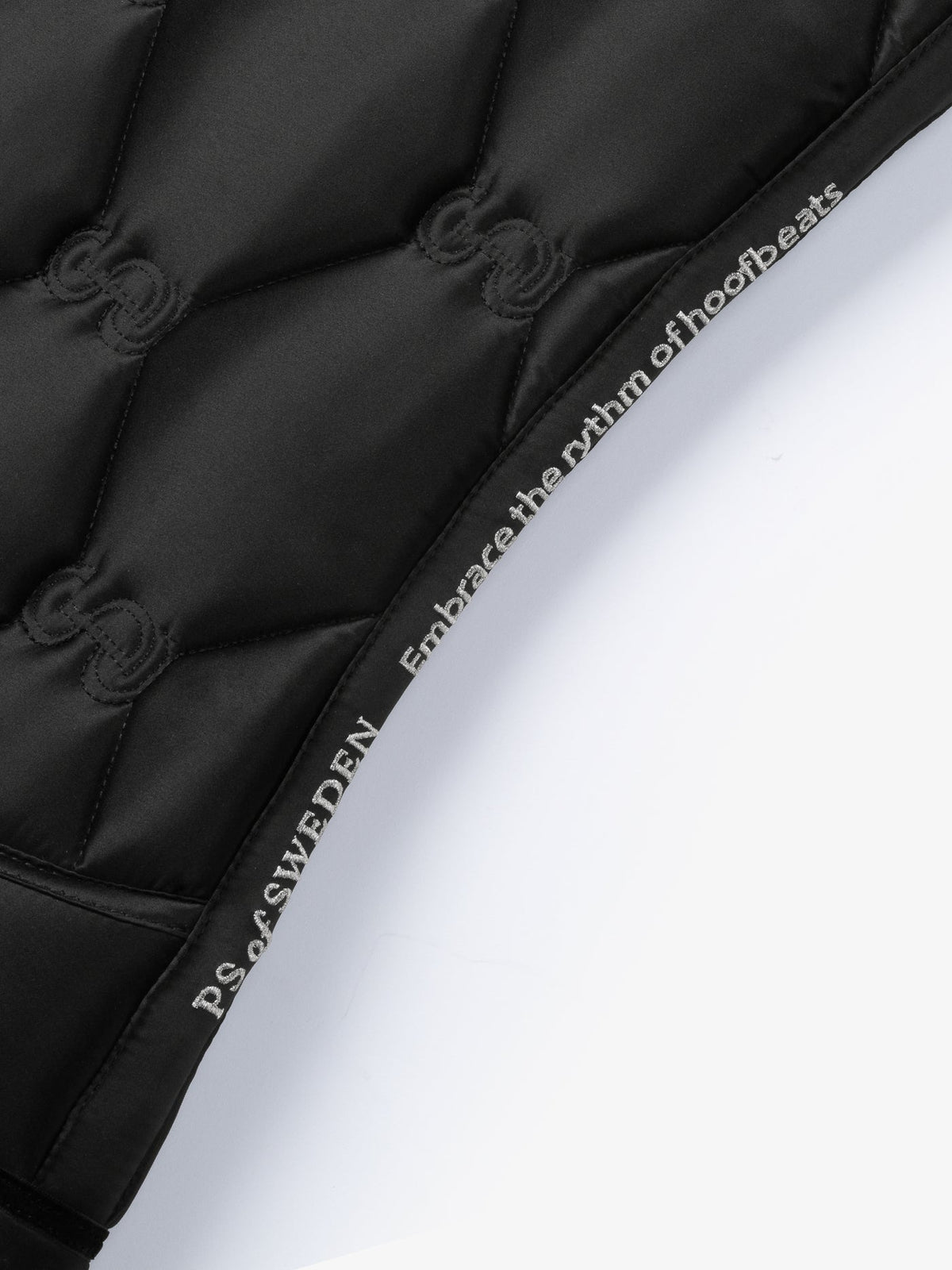 PS OF SWEDEN Saddle Pad Dressage Ruffle Black