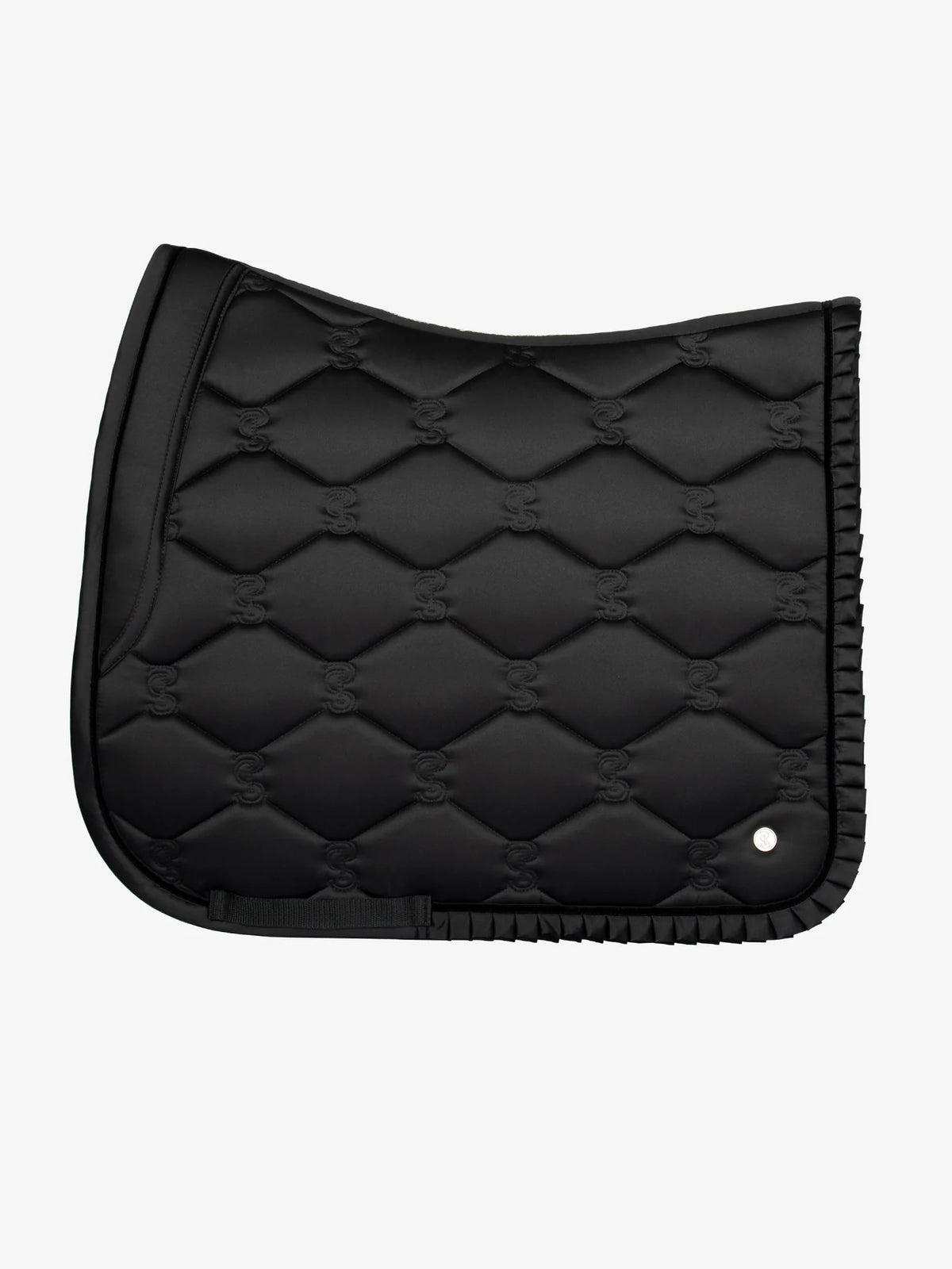 PS OF SWEDEN Saddle Pad Dressage Ruffle Black