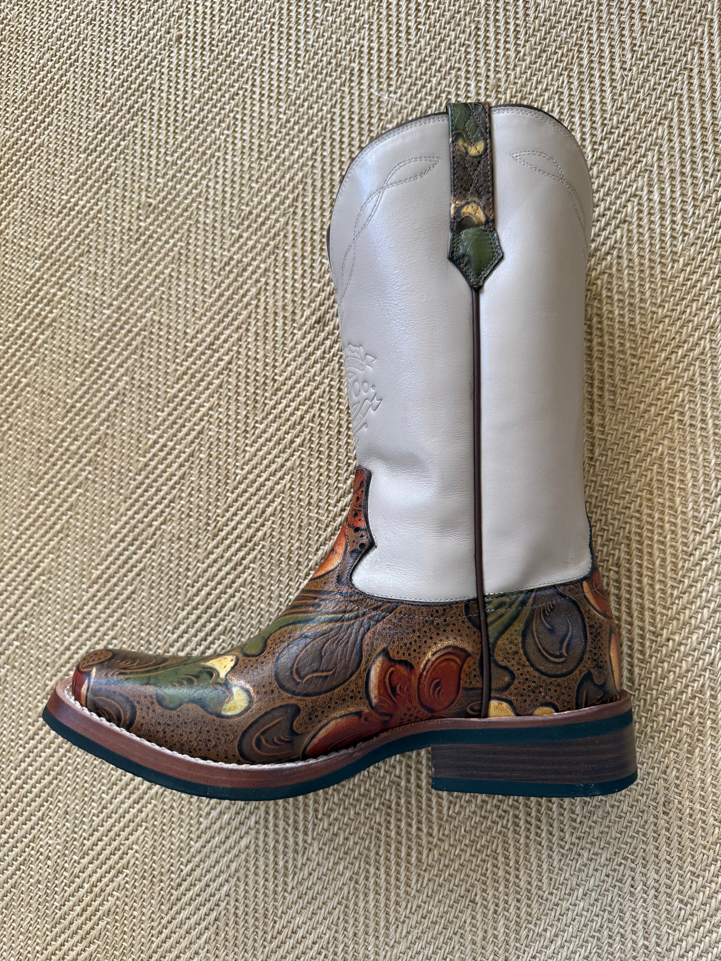 DeNiro Roper 750 western boot customized