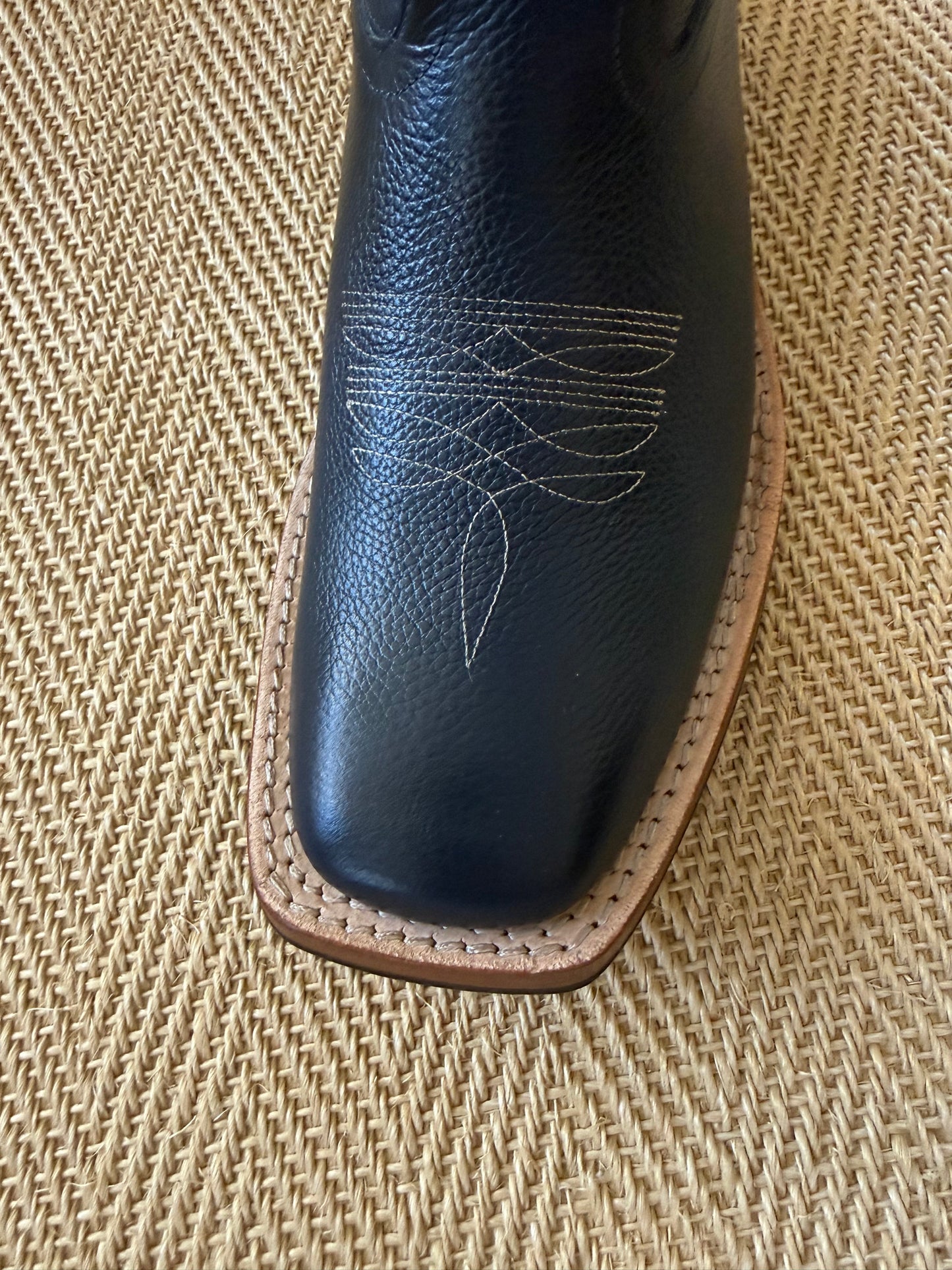 DeNiro Roper 750 navy /gold western boot