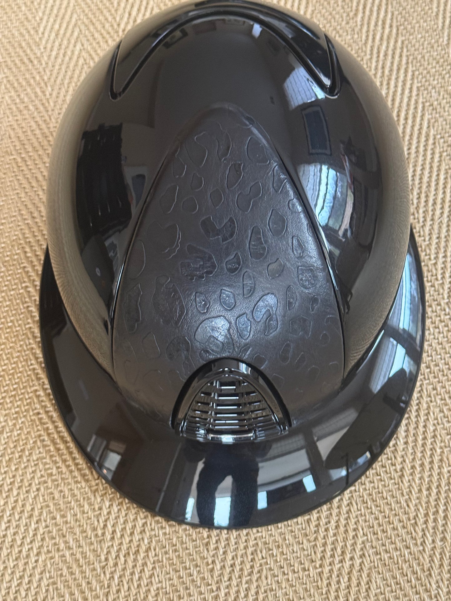 Kep Helmet using DeNiro leather swatch custom