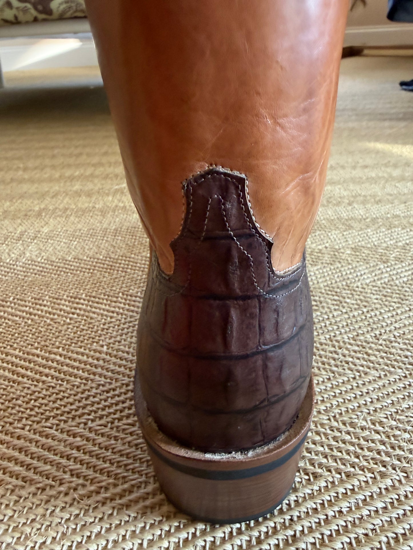 DeNiro custom western boot