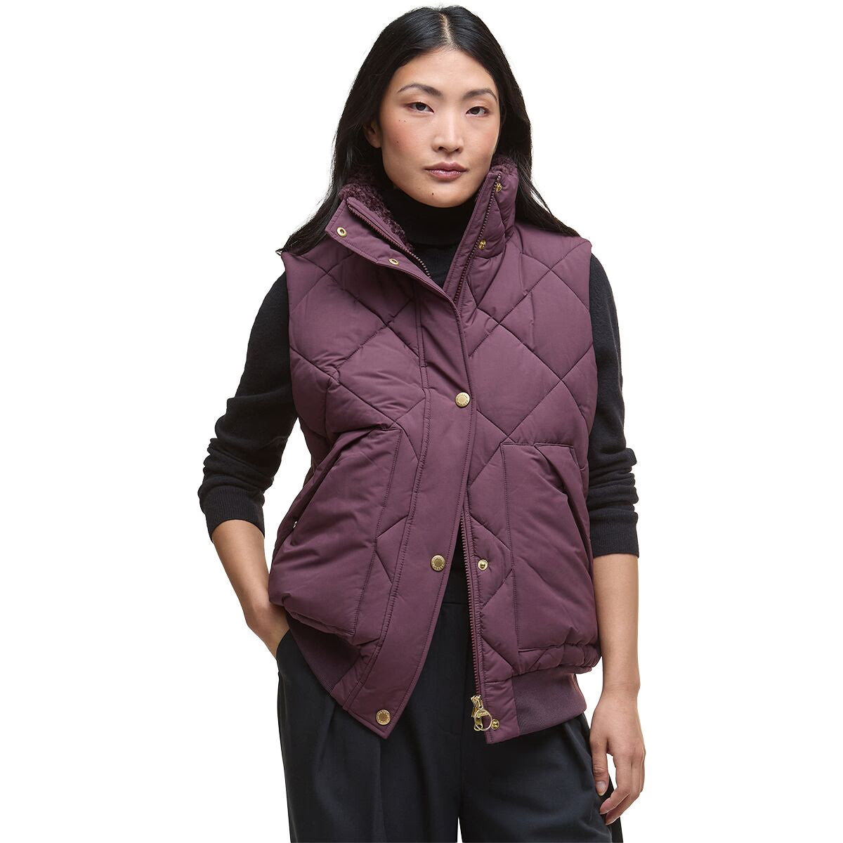 Barbour Becky Diamond Quilted Puffer Vest